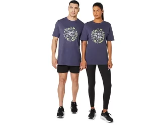 TRICOU UNISEX ASICS BRIGHTER DAYS AHEAD CU MÂNECĂ SCURTĂ