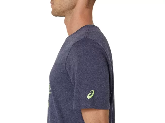 TRICOU UNISEX ASICS BRIGHTER DAYS AHEAD CU MÂNECĂ SCURTĂ TRICOU UNISEX ASICS BRIGHTER DAYS AHEAD CU MÂNECĂ SCURTĂ