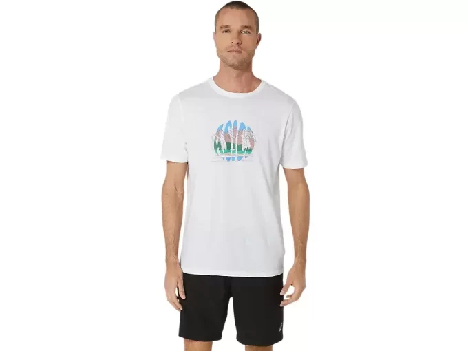 TRICOU UNISEX ASICS CELEBRATE OUR HOME CU MÂNECĂ SCURTĂ TRICOU UNISEX ASICS CELEBRATE OUR HOME CU MÂNECĂ SCURTĂ