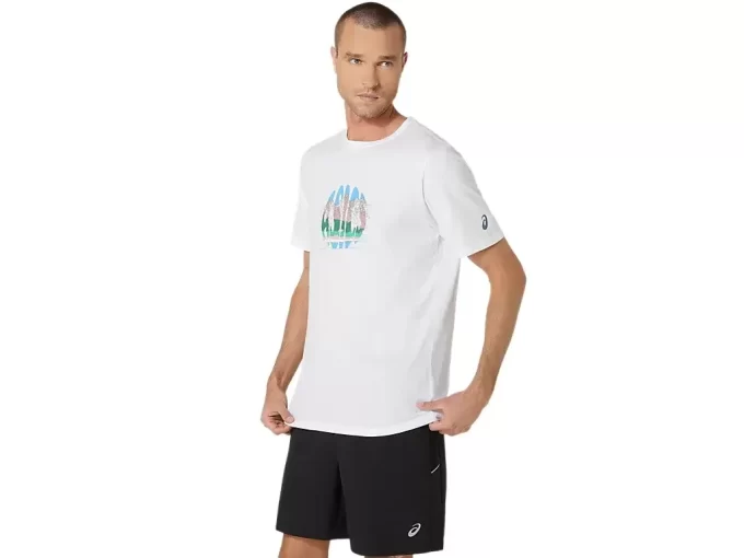 TRICOU UNISEX ASICS CELEBRATE OUR HOME CU MÂNECĂ SCURTĂ TRICOU UNISEX ASICS CELEBRATE OUR HOME CU MÂNECĂ SCURTĂ