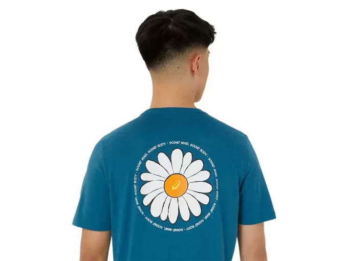 TRICOU UNISEX ASICS CU MÂNECĂ SCURTĂ ȘI IMPRIMARE DAISY BACK TRICOU UNISEX ASICS CU MÂNECĂ SCURTĂ ȘI IMPRIMARE DAISY BACK