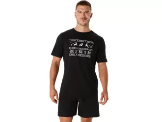 TRICOU UNISEX ASICS HOLIDAY CU MÂNECĂ SCURTĂ