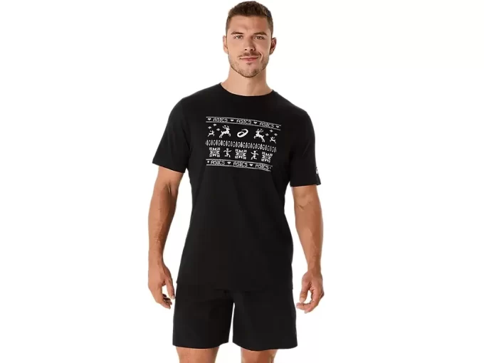 TRICOU UNISEX ASICS HOLIDAY CU MÂNECĂ SCURTĂ TRICOU UNISEX ASICS HOLIDAY CU MÂNECĂ SCURTĂ