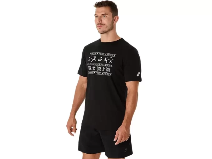TRICOU UNISEX ASICS HOLIDAY CU MÂNECĂ SCURTĂ TRICOU UNISEX ASICS HOLIDAY CU MÂNECĂ SCURTĂ