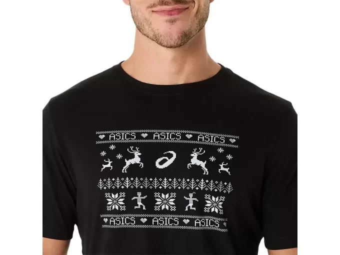 TRICOU UNISEX ASICS HOLIDAY CU MÂNECĂ SCURTĂ TRICOU UNISEX ASICS HOLIDAY CU MÂNECĂ SCURTĂ