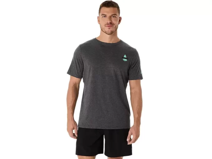TRICOU UNISEX ASICS NATURE CU MÂNECĂ SCURTĂ TRICOU UNISEX ASICS NATURE CU MÂNECĂ SCURTĂ