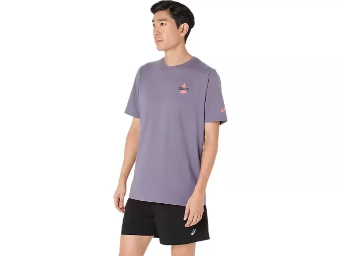 TRICOU UNISEX ASICS NATURE CU MÂNECĂ SCURTĂ TRICOU UNISEX ASICS NATURE CU MÂNECĂ SCURTĂ