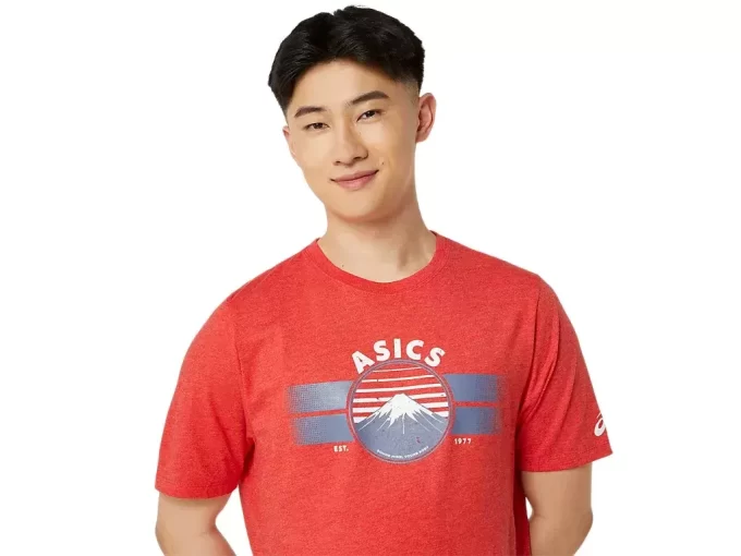 TRICOU UNISEX ASICS ÎNFIINȚAT ÎN 1977 MOUNTAIN TRICOU UNISEX ASICS ÎNFIINȚAT ÎN 1977 MOUNTAIN