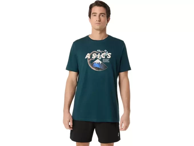 TRICOU UNISEX ASICS OUTDOOR CU MÂNECĂ SCURTĂ TRICOU UNISEX ASICS OUTDOOR CU MÂNECĂ SCURTĂ
