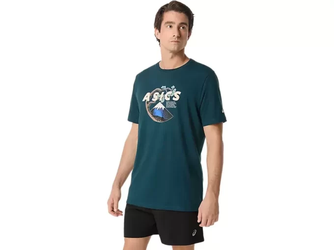 TRICOU UNISEX ASICS OUTDOOR CU MÂNECĂ SCURTĂ TRICOU UNISEX ASICS OUTDOOR CU MÂNECĂ SCURTĂ