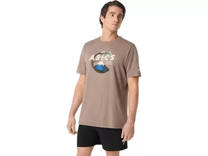 TRICOU UNISEX ASICS OUTDOOR CU MÂNECĂ SCURTĂ TRICOU UNISEX ASICS OUTDOOR CU MÂNECĂ SCURTĂ