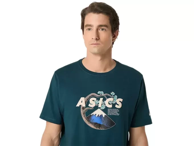 TRICOU UNISEX ASICS OUTDOOR CU MÂNECĂ SCURTĂ TRICOU UNISEX ASICS OUTDOOR CU MÂNECĂ SCURTĂ