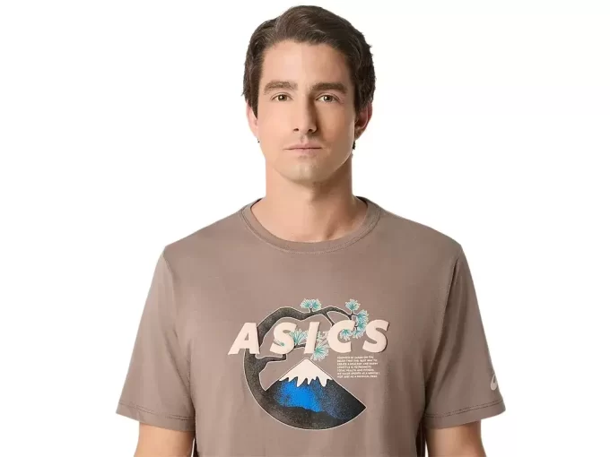 TRICOU UNISEX ASICS OUTDOOR CU MÂNECĂ SCURTĂ TRICOU UNISEX ASICS OUTDOOR CU MÂNECĂ SCURTĂ