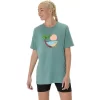 TRICOU UNISEX ASICS PALM IN THE SUN CU MÂNECĂ SCURTĂ TRICOU UNISEX ASICS PALM IN THE SUN CU MÂNECĂ SCURTĂ