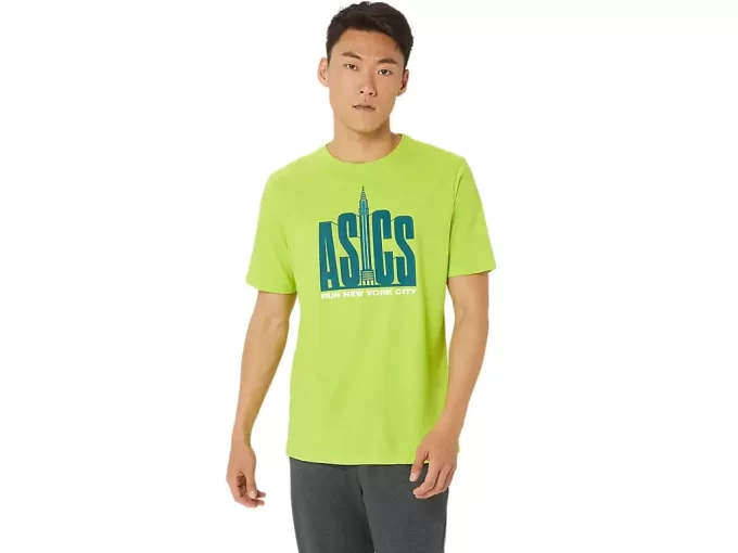 TRICOU UNISEX ASICS RUN NYC RUN CLUB CREW TRICOU UNISEX ASICS RUN NYC RUN CLUB CREW