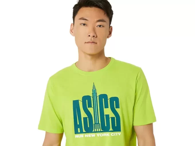 TRICOU UNISEX ASICS RUN NYC RUN CLUB CREW TRICOU UNISEX ASICS RUN NYC RUN CLUB CREW
