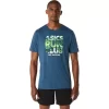 TRICOU UNISEX ASICS RUN OUTSIDE CLUB CU MÂNECĂ SCURTĂ TRICOU UNISEX ASICS RUN OUTSIDE CLUB CU MÂNECĂ SCURTĂ