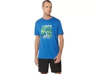 TRICOU UNISEX ASICS RUN OUTSIDE CLUB CU MÂNECĂ SCURTĂ