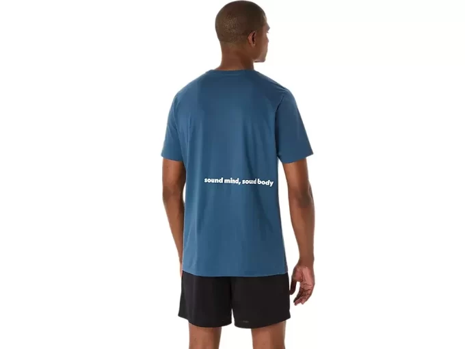 TRICOU UNISEX ASICS RUN OUTSIDE CLUB CU MÂNECĂ SCURTĂ TRICOU UNISEX ASICS RUN OUTSIDE CLUB CU MÂNECĂ SCURTĂ