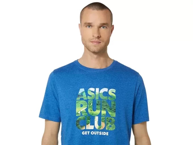 TRICOU UNISEX ASICS RUN OUTSIDE CLUB CU MÂNECĂ SCURTĂ TRICOU UNISEX ASICS RUN OUTSIDE CLUB CU MÂNECĂ SCURTĂ