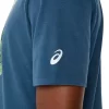 TRICOU UNISEX ASICS RUN OUTSIDE CLUB CU MÂNECĂ SCURTĂ TRICOU UNISEX ASICS RUN OUTSIDE CLUB CU MÂNECĂ SCURTĂ