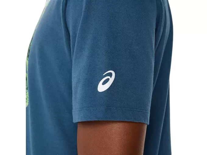 TRICOU UNISEX ASICS RUN OUTSIDE CLUB CU MÂNECĂ SCURTĂ TRICOU UNISEX ASICS RUN OUTSIDE CLUB CU MÂNECĂ SCURTĂ