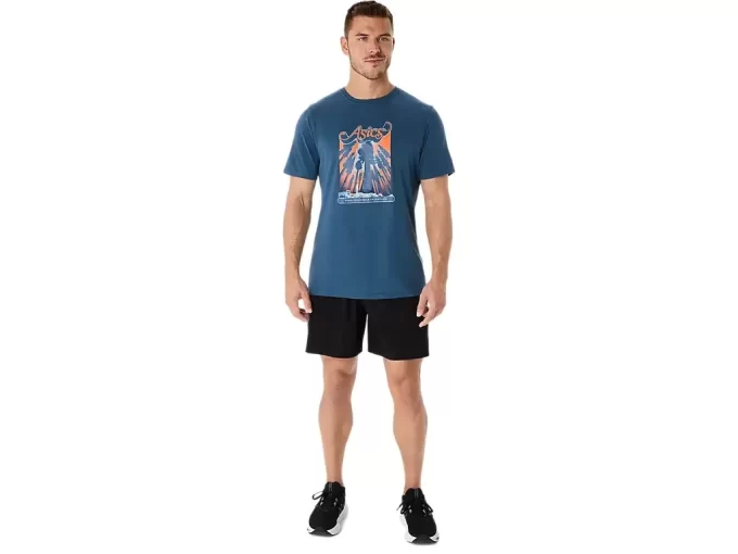 TRICOU UNISEX ASICS WANDER CU MÂNECĂ SCURTĂ TRICOU UNISEX ASICS WANDER CU MÂNECĂ SCURTĂ