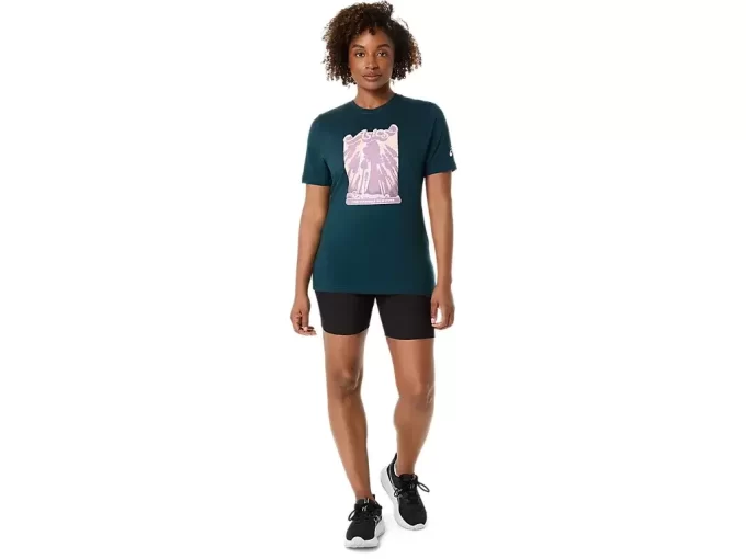 TRICOU UNISEX ASICS WANDER CU MÂNECĂ SCURTĂ TRICOU UNISEX ASICS WANDER CU MÂNECĂ SCURTĂ