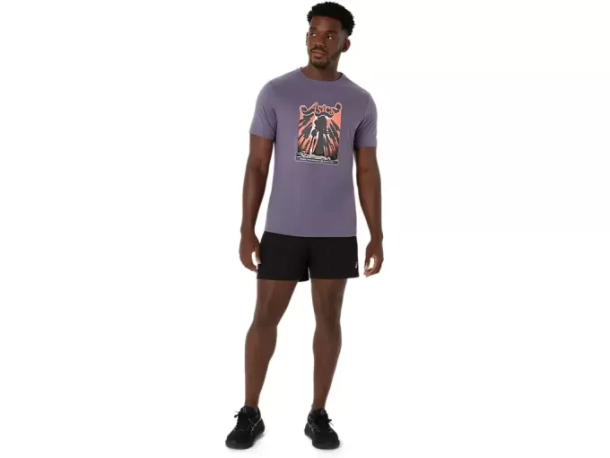 TRICOU UNISEX ASICS WANDER CU MÂNECĂ SCURTĂ TRICOU UNISEX ASICS WANDER CU MÂNECĂ SCURTĂ
