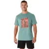 TRICOU UNISEX ASICS WANDER CU MÂNECĂ SCURTĂ TRICOU UNISEX ASICS WANDER CU MÂNECĂ SCURTĂ