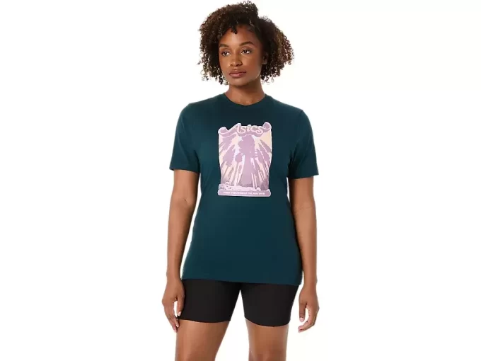 TRICOU UNISEX ASICS WANDER CU MÂNECĂ SCURTĂ TRICOU UNISEX ASICS WANDER CU MÂNECĂ SCURTĂ