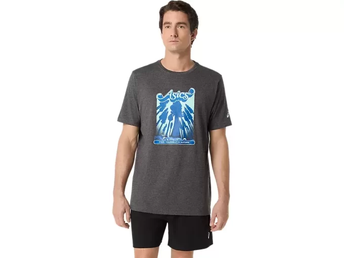 TRICOU UNISEX ASICS WANDER CU MÂNECĂ SCURTĂ TRICOU UNISEX ASICS WANDER CU MÂNECĂ SCURTĂ