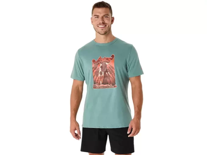 TRICOU UNISEX ASICS WANDER CU MÂNECĂ SCURTĂ TRICOU UNISEX ASICS WANDER CU MÂNECĂ SCURTĂ