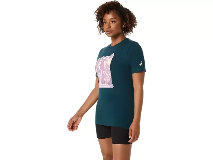 TRICOU UNISEX ASICS WANDER CU MÂNECĂ SCURTĂ TRICOU UNISEX ASICS WANDER CU MÂNECĂ SCURTĂ