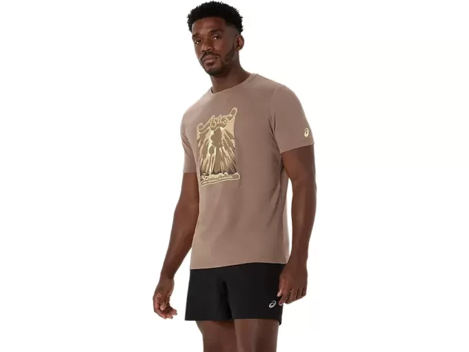 TRICOU UNISEX ASICS WANDER CU MÂNECĂ SCURTĂ TRICOU UNISEX ASICS WANDER CU MÂNECĂ SCURTĂ