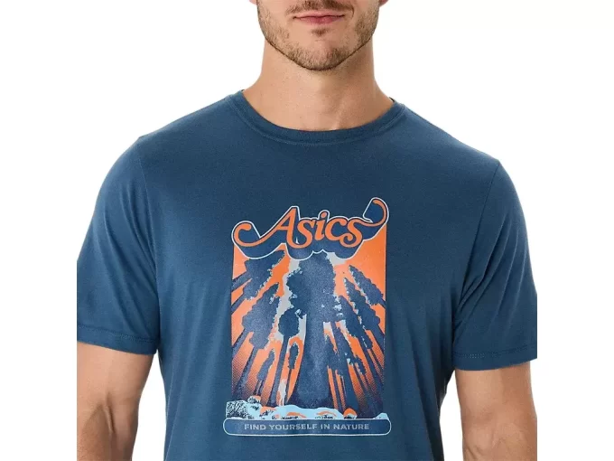 TRICOU UNISEX ASICS WANDER CU MÂNECĂ SCURTĂ TRICOU UNISEX ASICS WANDER CU MÂNECĂ SCURTĂ