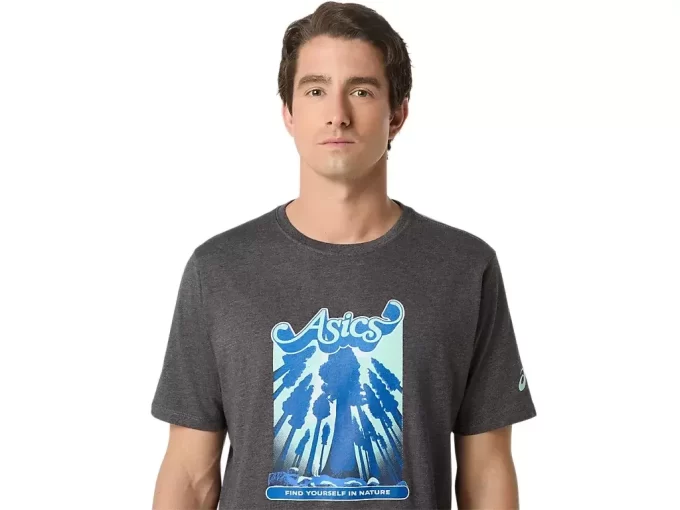TRICOU UNISEX ASICS WANDER CU MÂNECĂ SCURTĂ TRICOU UNISEX ASICS WANDER CU MÂNECĂ SCURTĂ