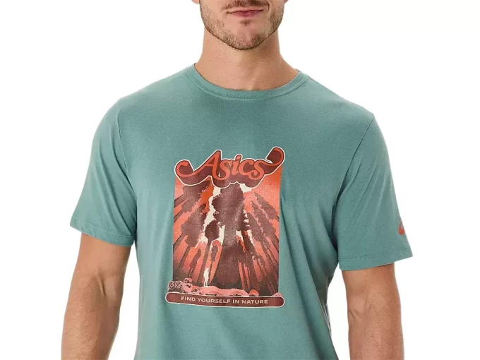 TRICOU UNISEX ASICS WANDER CU MÂNECĂ SCURTĂ TRICOU UNISEX ASICS WANDER CU MÂNECĂ SCURTĂ